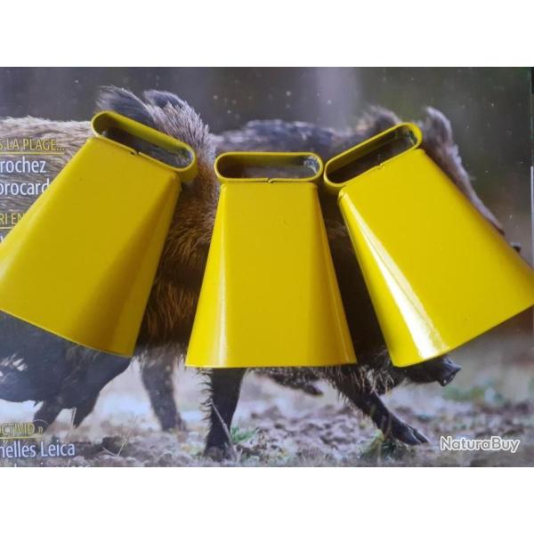 // Lot 3 cloches de 70 mm.