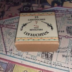 7 mm Broches (Lefaucheux P2): Reproduction boite munitions (vide) LE 10007310