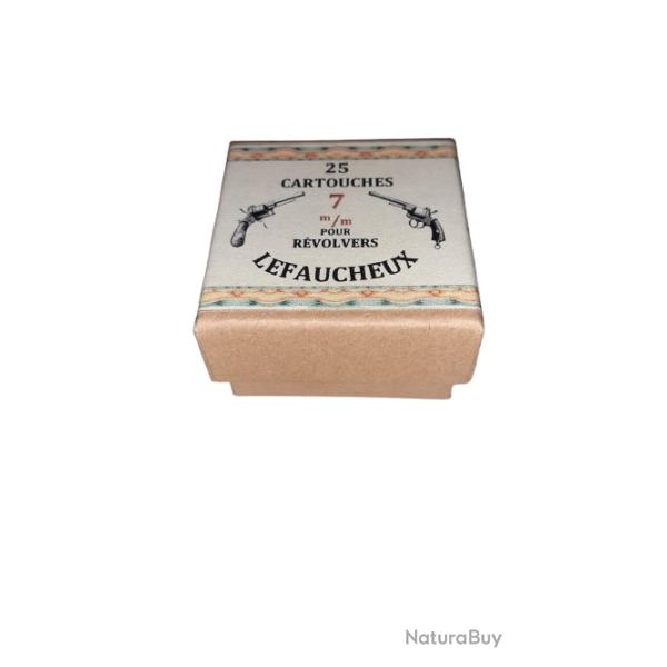 7 mm Broches type Lefaucheux: Reproduction boite munitions (vide) LE 10007310