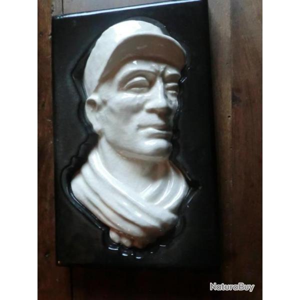 ceramique  portrait  soldat  legion  etrangere