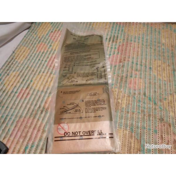 1 sachet AUTO CHAUFFANT POUR RATION usa 1990  (N)