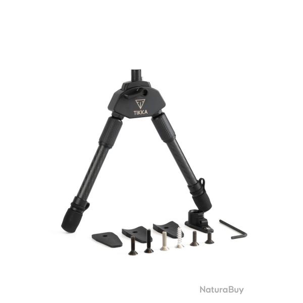 Bipied alu carbone Tikka Sako 22cm