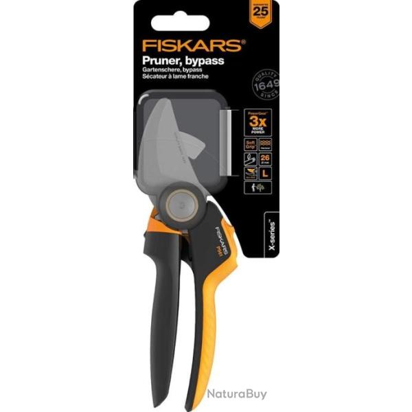 FISKARS P961 S�cateur � lame franche 26mm - 100% NEUF