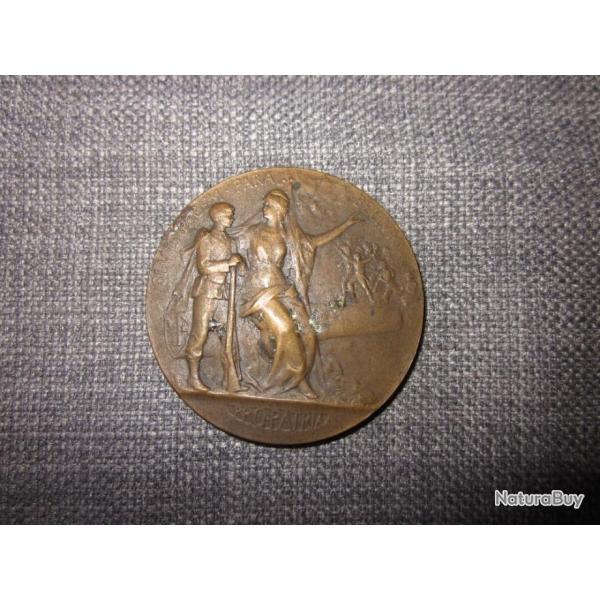 M�daille Bronze 50 mm - PRO PATRIA, Pr�paration militaire