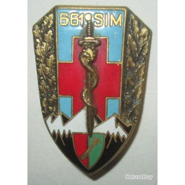 661� Section d'infirmiers Militaires, �cu, dos guilloch�, d�pos�