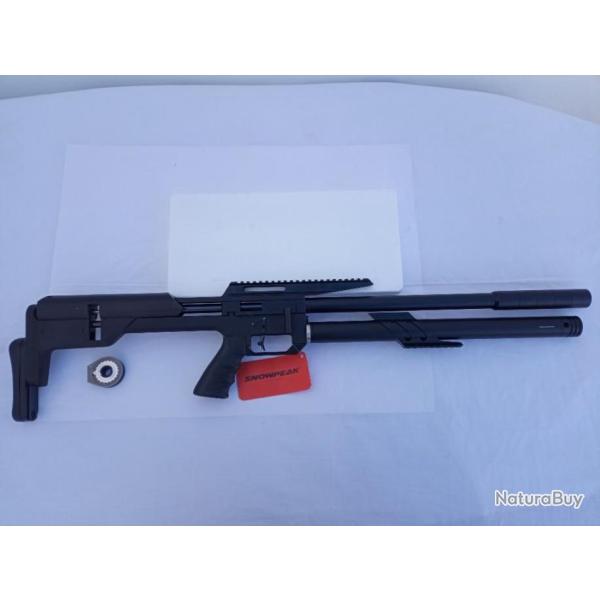 CARABINE PCP SNOWPEAK M60 MULTISHOT Calibre 5,5 mm, 19,9 Joules