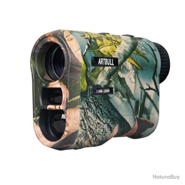 T�l�m�tre Laser Chasse 1000 m 6.5x Camouflage Etanche T�l�m�tre de Golf Rechargeable T�lescope Rando
