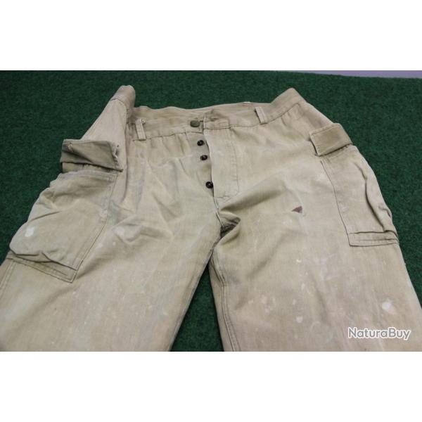 PANTALON DE TREILLIS  U S   W W 2