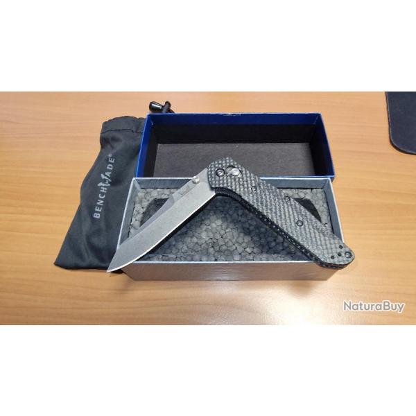 Couteau pliant Benchmade Osborne Fibre de carbone (Mod�le 940-1)  - Lame : 86mm