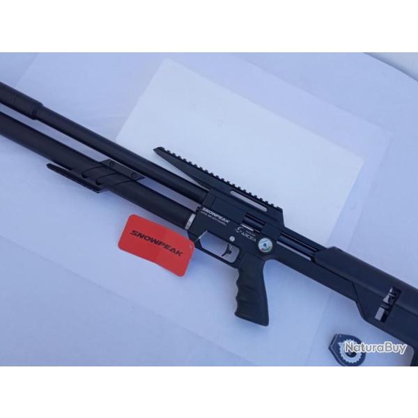 CARABINE SNOWPEAK M60 PCP MULTISHOT Calibre 5,5 mm, 19,9 Joules