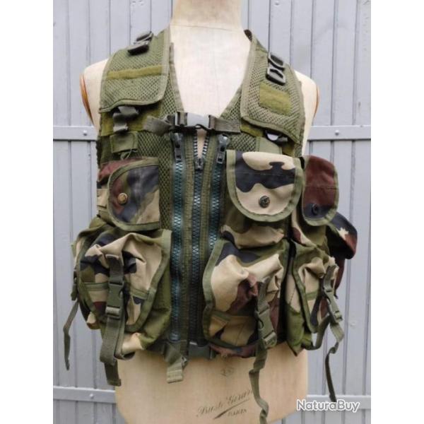 GILET TACTIQUE D'ASSAUT CAMOUFLE FORCES SPECIALES COMMANDOS MARINE OPEX