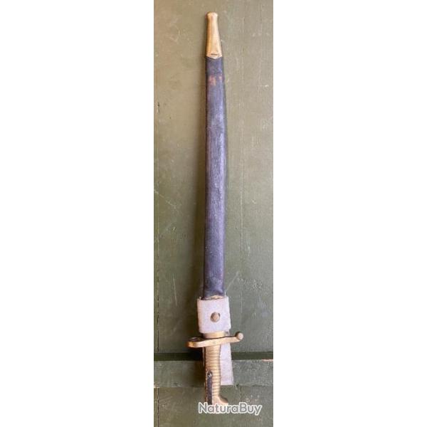 Baionnette mod�le second empire avec son fourreau