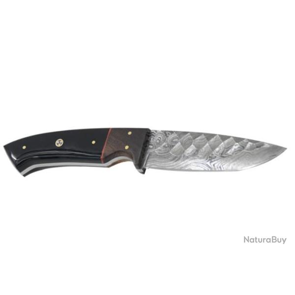 COUTEAU INDIEN CHEROKEE LAME DAMAS