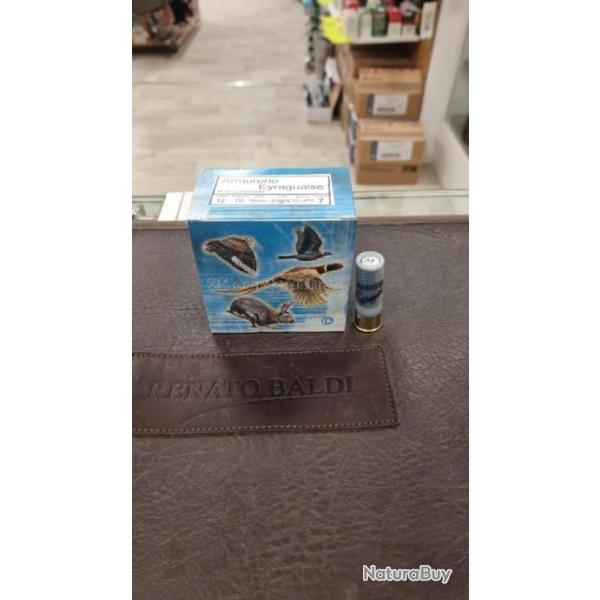 2 boites de 25 ccartouches Armurerie Eyraguaise  Arx 33gr Culot 16