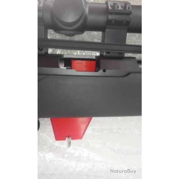 Tikka T1X Chargeur de s�curit� avec passage pour lunette (Mag Flag) 22LR