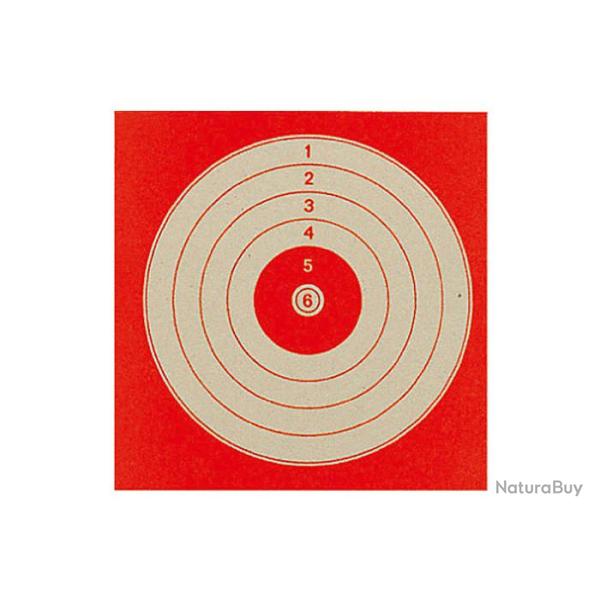 CIBLES CARTON 14X14 CM