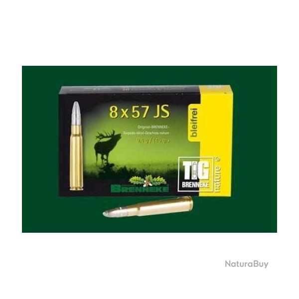 Munitions 8x57JS Brenneke TIG 12.85g 198 grains par 20