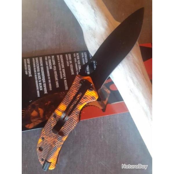 Couteau nature  Verney Carron Kamo.