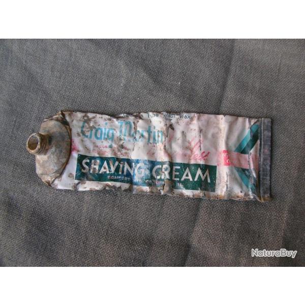 WW2 US TUBE DE CR�ME A RASER VIDE AM�RICAIN DE TERRAIN " CRAIG MARTIN "  RARE