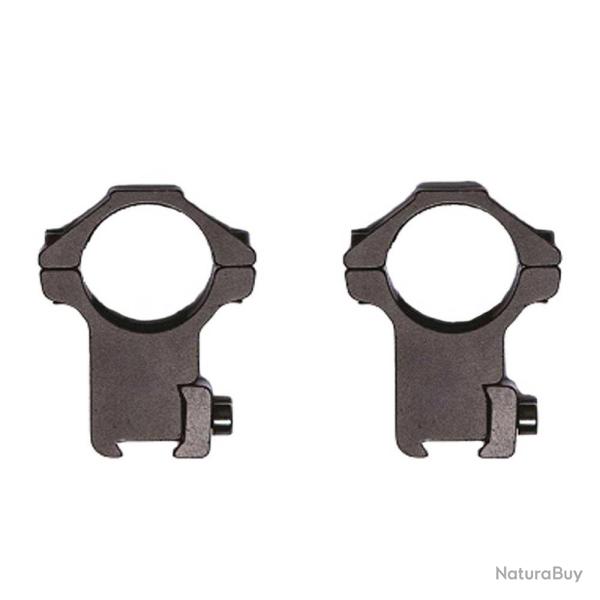 Anneaux de montage pour lunette de vise diamtre 25,4 Rail 21 mm