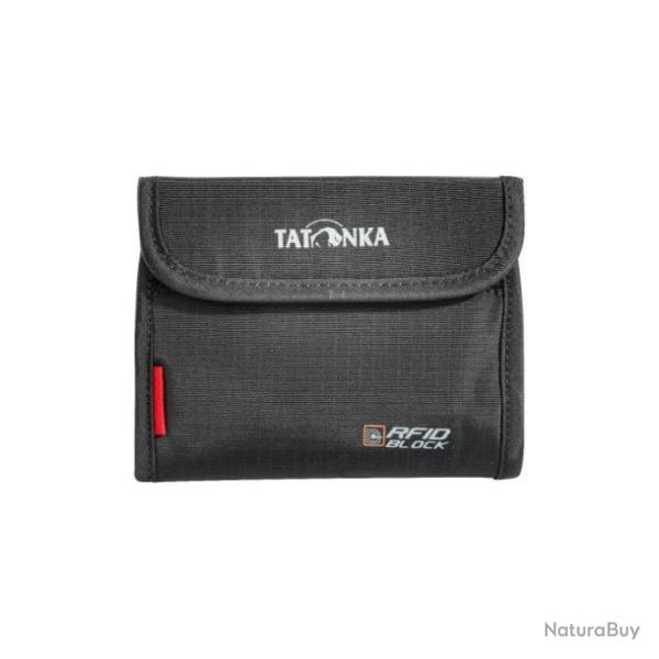Porte Monnaie Tatonka Euro Wallet RFIBD - Pi�ce et Billet - Velcro - - Noir