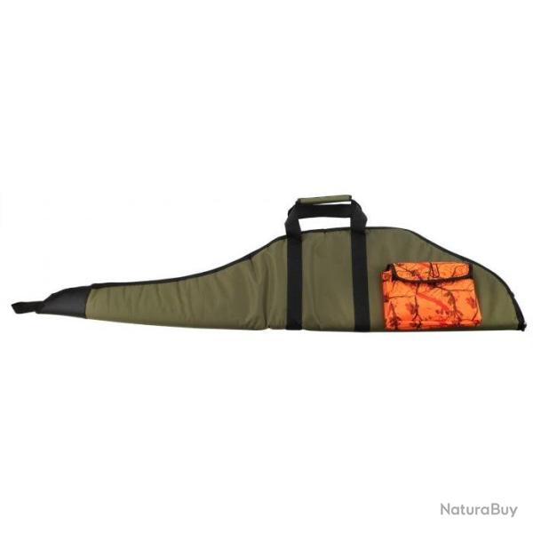Etui Januel Carabine Chamba Avec Poche 125 cm Vert / Orange Camo - Vert / Orange Camo