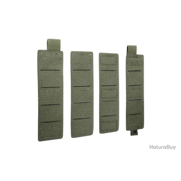 4 Bandes Molle Tasmanian Tiger sur Velcro - Olive