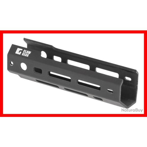 GARDE MAIN INFERIEUR COURT EN ALUMINIUM M-LOK CLAWGEAR POUR AK47