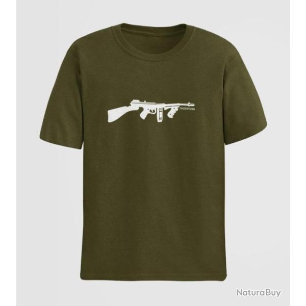 T shirt Armes Thompson Army Blanc