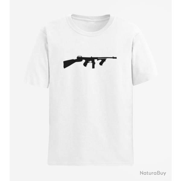 T shirt Armes Thompson 2 Blanc