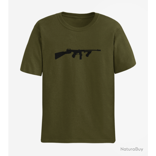 T shirt Armes Thompson 2 Army Noir