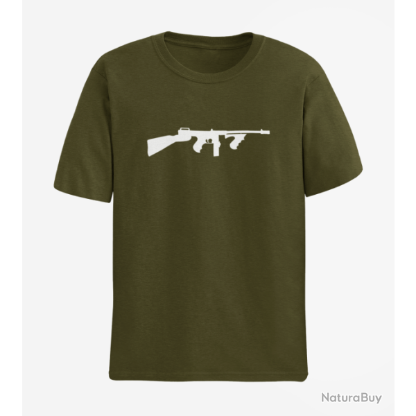 T shirt Armes Thompson 2 Army Blanc