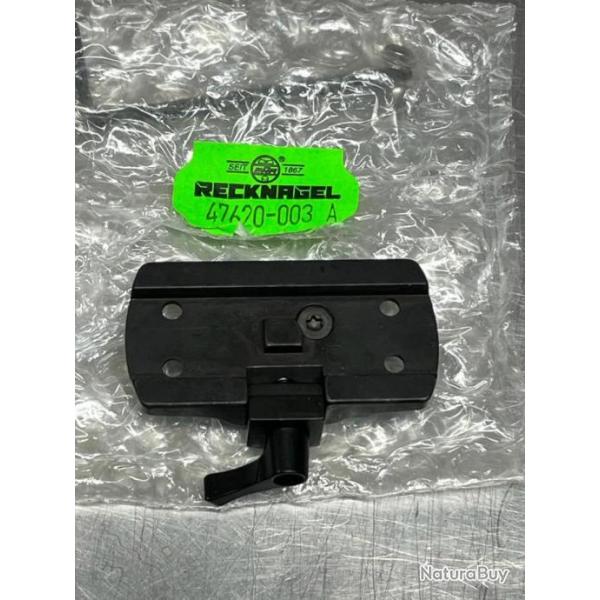 Support montage Recknagel Aimpoint H1 H2 Basculant � levier Sauer 404, 303