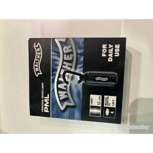 op�L ! LAMPE PORTE CLE WALTHER NOIR