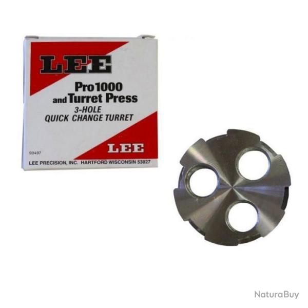 Tourelle  3 positions Lee 90497 pour presses Pro 1000