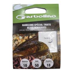 Hame&ccedil;on Garbolino Sp&eacute;cial Truite Bleu Renvers&eacute; 10 / D 0.18mm
