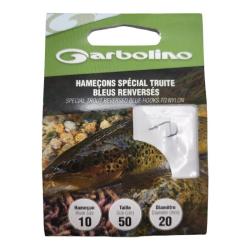 Hame&ccedil;on Garbolino Sp&eacute;cial Truite Bleu Renvers&eacute; 10 / D 0.20mm