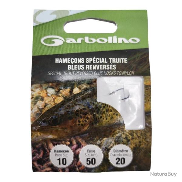 Hame�on Garbolino Sp�cial Truite Bleu Renvers� 10 / D 0.20mm