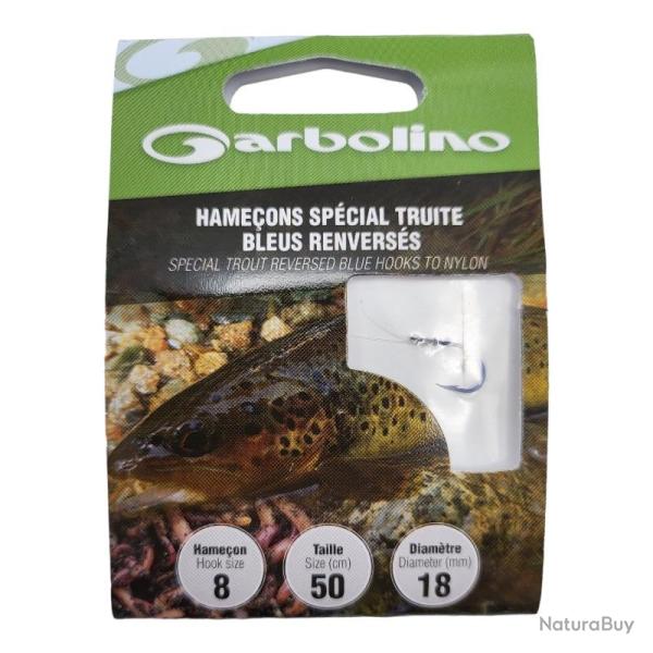 Hameon Garbolino Spcial Truite Bleu Renvers 8 / D 0.18mm