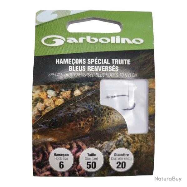 Hameon Garbolino Spcial Truite Bleu Renvers 6 / D 0.20mm
