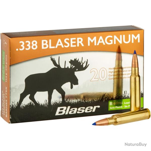.338 Blaser Magnum TTSX 13,6g/210grs. (Calibre: .338 Blaser Mag.)