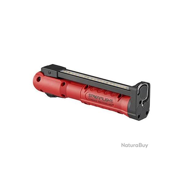 Lampe Streamlight Stinger Switchblade - Rouge - 230 V /240 V / 120 V AC -  1 Support - Noir