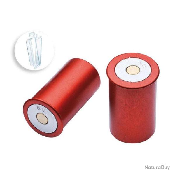 Douille Amortisseur Januel Alu Blanc Cal 7 mm REM X1 Sous Blister - 7 mm