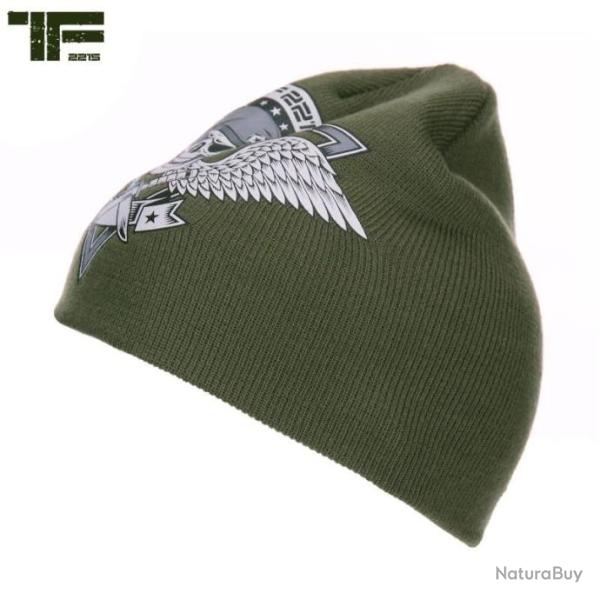 Bonnet Skull & Wings khaki