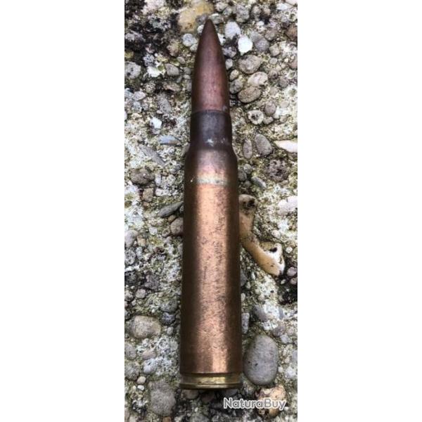 CARTOUCHE MAUSER 7,65 BELGE ARGENTIN  date 1940 F N  40