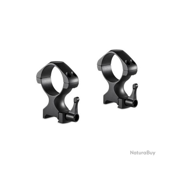 MONTAGES A COLLIERS HAWKE PRECISION STEEL AMOVIBLE dia.34MM 2 PI�CES WEAVER HAUT