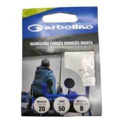 Hame&ccedil;ons Garbolino Forg&eacute; Bronz&eacute; Droit 20 / D 0.08mm