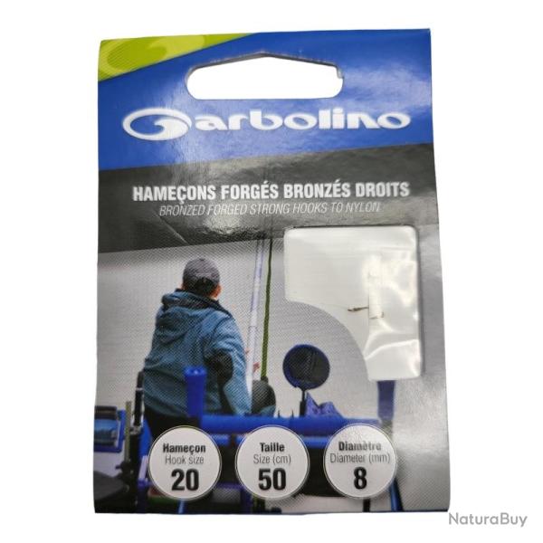 Hame�ons Garbolino Forg� Bronz� Droit 20 / D 0.08mm