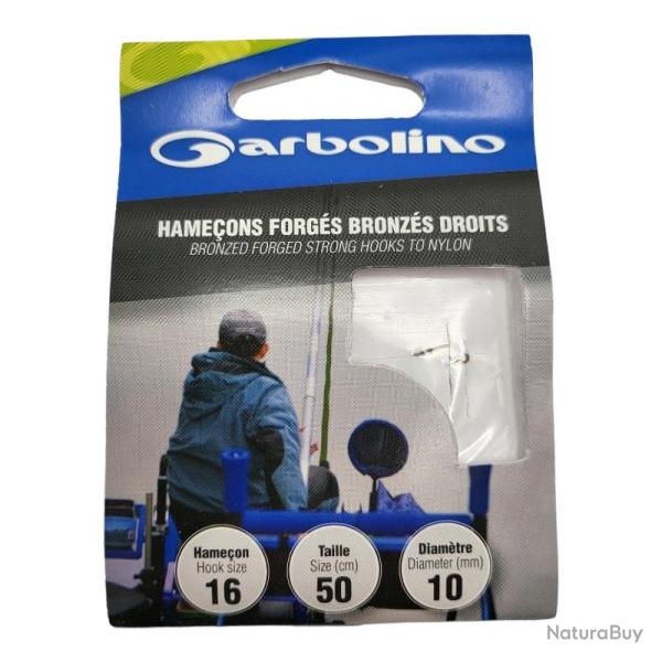 Hame�ons Garbolino Forg� Bronz� Droit 16 / D 0.10mm
