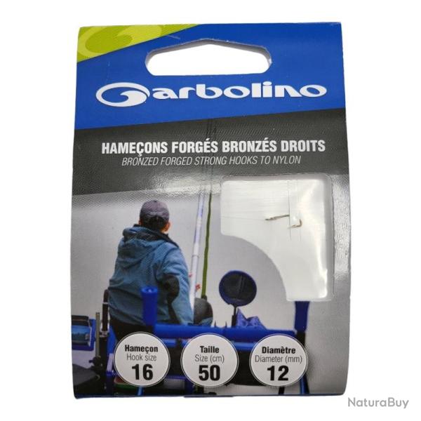 Hame�ons Garbolino Forg� Bronz� Droit 16 / D 0.12mm